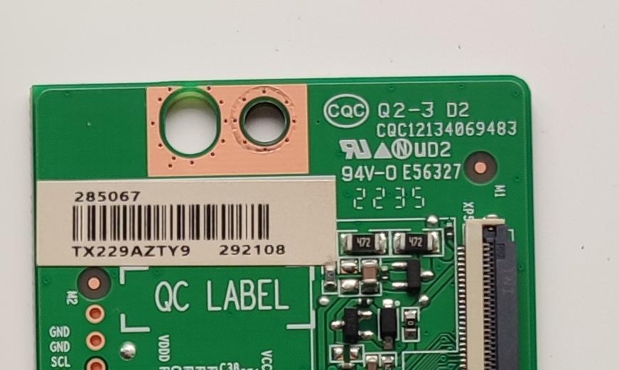 KIT DE TARJETAS PARA TOSHIBA·FIRE TV 4K·UHD·HDR / NUMERO DE PARTE MAIN FUENTE (COMBO) 291229 / TPD.MT9612.PB751 / 291230 / T-CON 285067 / RSAG7.820.10595/ROH / 292108 / PANEL HD500Y1U51-T0L2K2\GM\CKD3A\ROH / DISPLAY T500QVN03.7 / MODELO 50C350KU 50C350U - Imagen 3